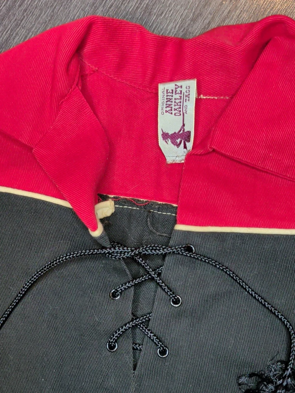 Vintage 50s Original Annie Oakley And Tagg Childs Shirt Trademark Collectible